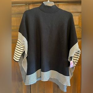 Sweater Poncho One Size